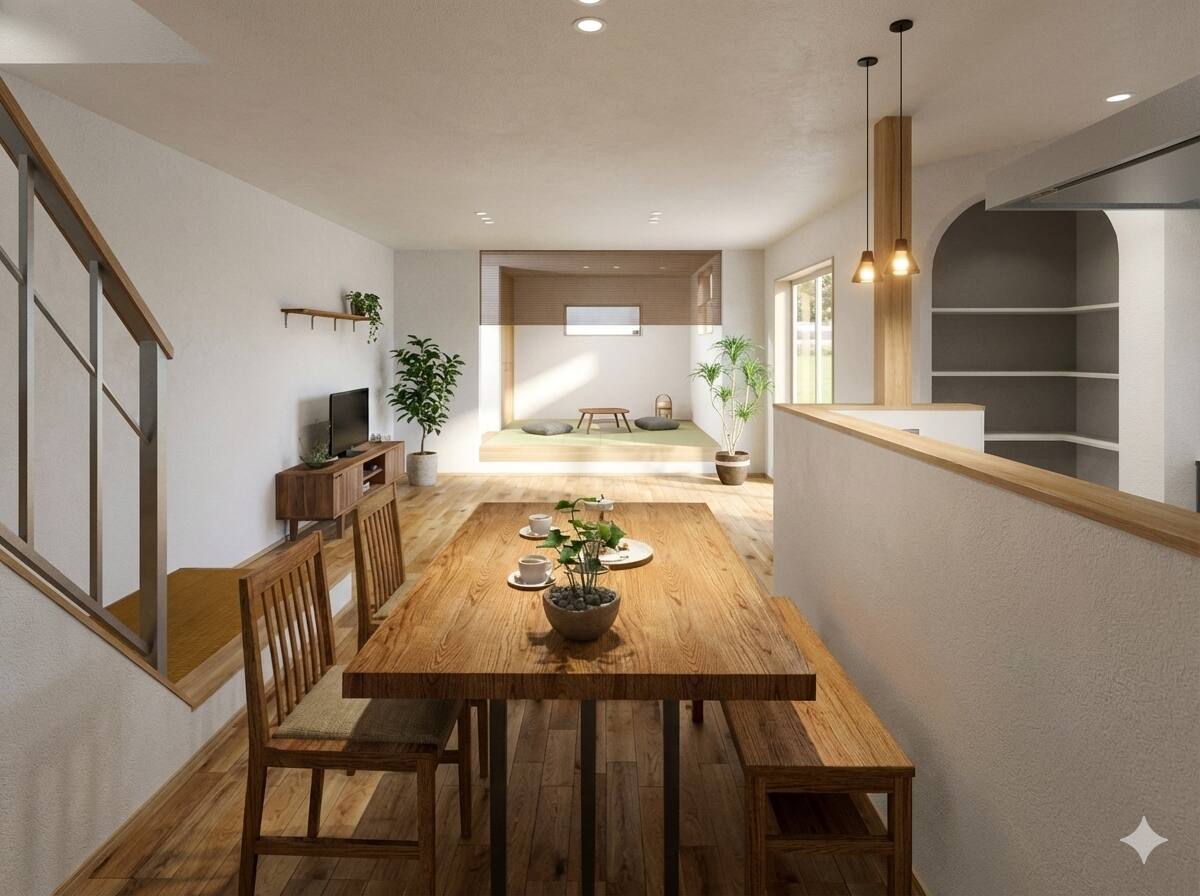 平屋のように暮らす2階建ての家｜完成見学会 @堺市東区