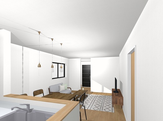 シンプルな中に、無限の可能性を。暮らしの変化に寄り添う、柔軟な間取り