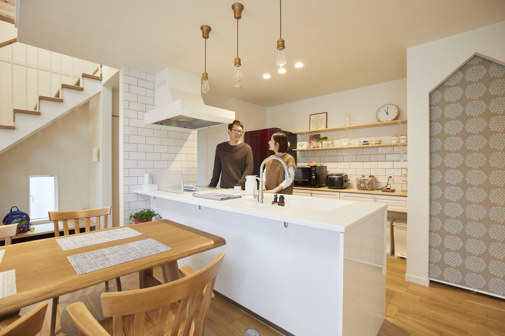 動線も収納もシンプルに。家事シェアしやすい家づくり