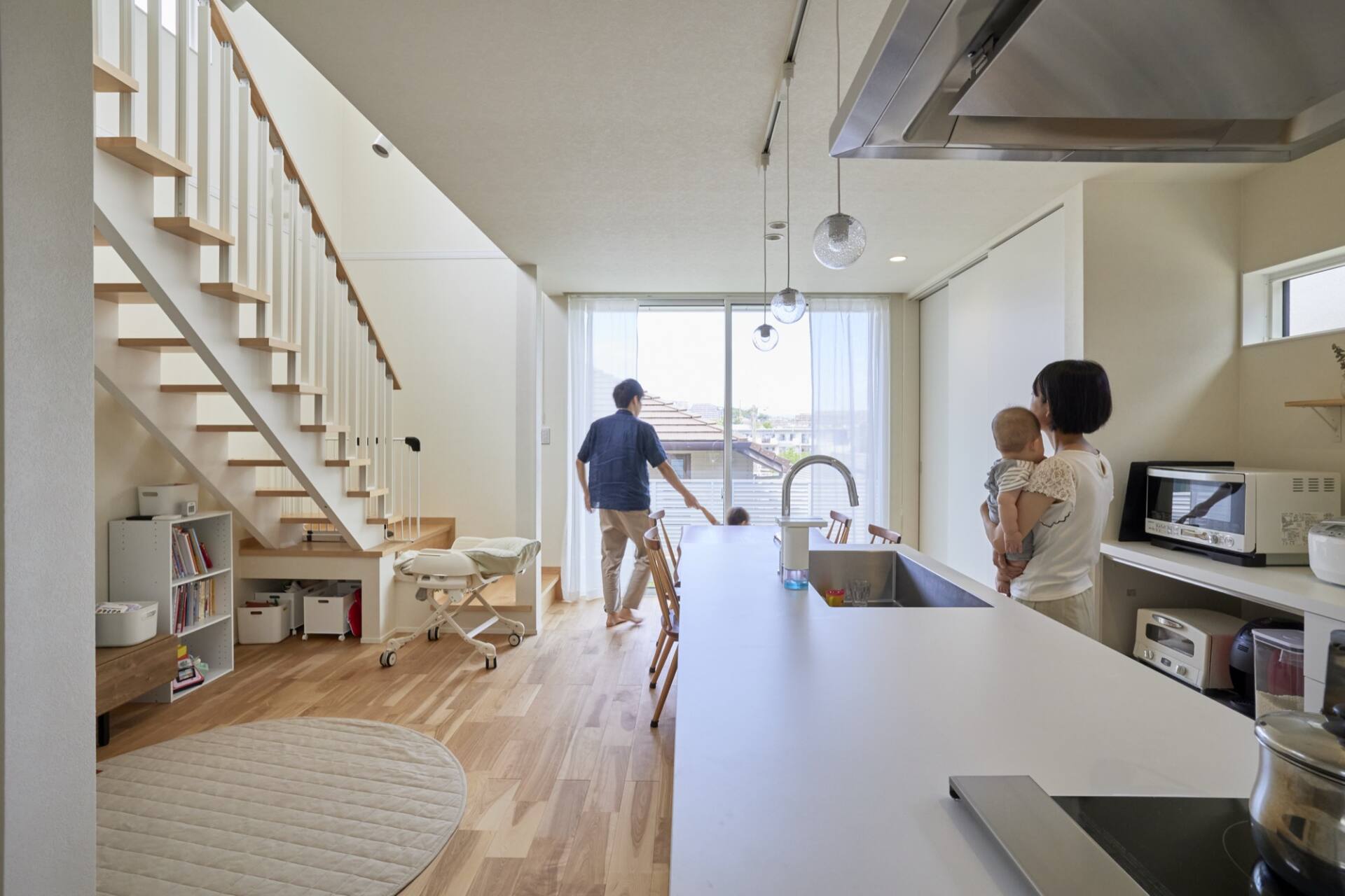 仕事も子育てもスムーズに。タイパ重視の間取り設計