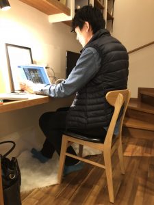 書斎 仕事 ワークスペース 階段利用 モデルハウス